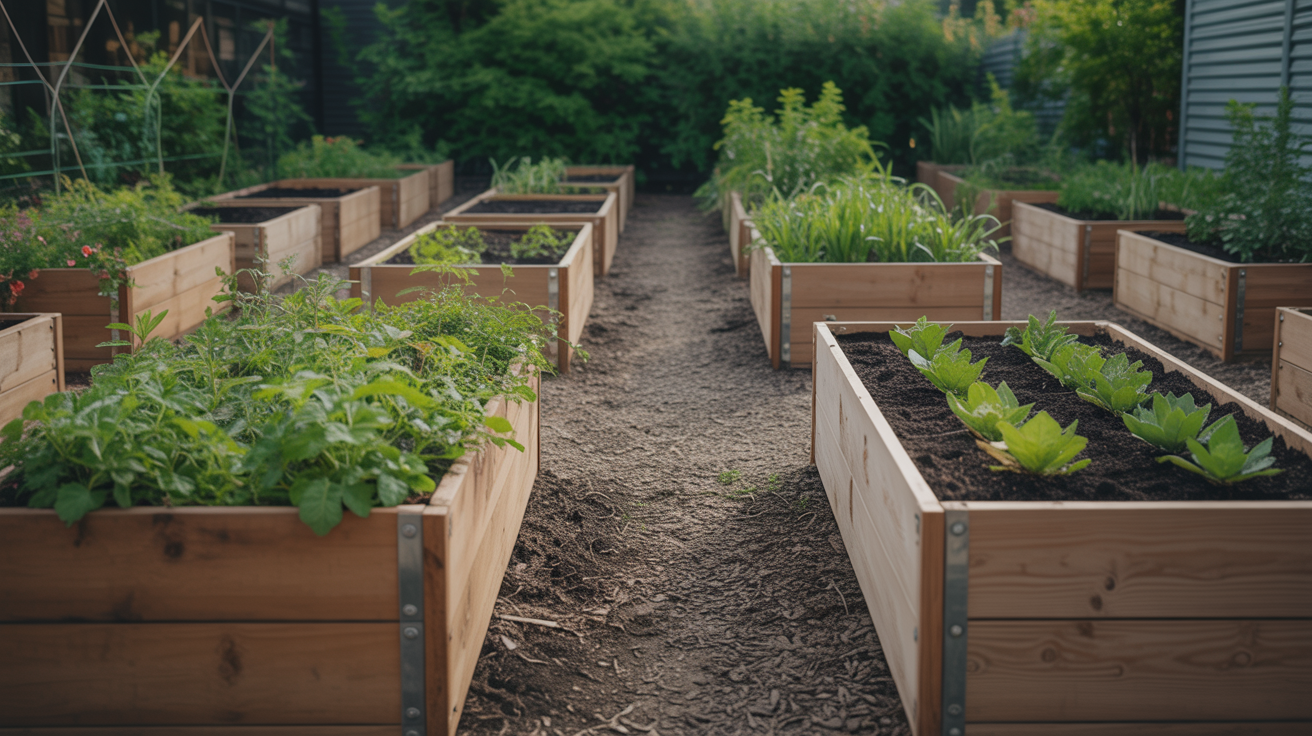How Far Apart Should You Space Multiple Raised Garden Beds?